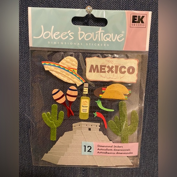 JOLEE’s BOUTIQUE 3D Dimensional Stickers; Hawaii; Mexico & Cruise Ship; NWT. - Picture 5 of 6